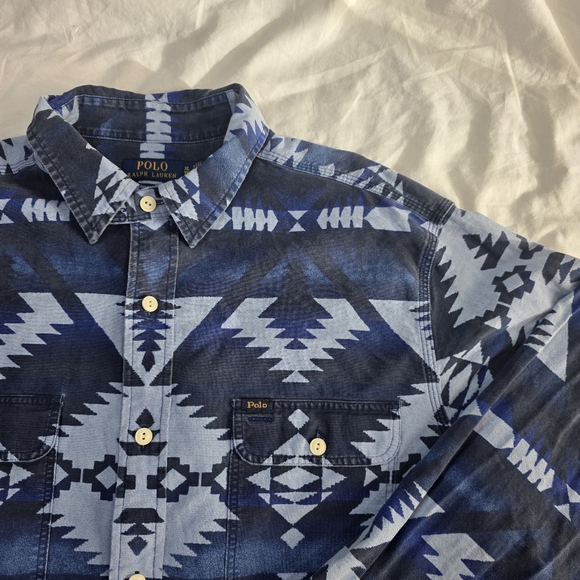 Polo Ralph Lauren Other - Polo by Ralph Lauren Southwestern Aztec Long Sleeve Button Down Shirt. XL